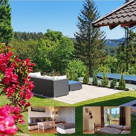 Moderne Ferienwohnung Mit Eigenem Garten Und Traumhaften Blick Wilhelmsthal Екстериор снимка