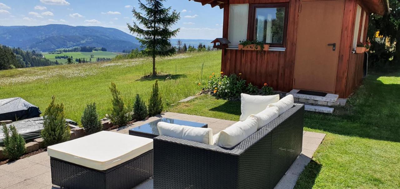 Moderne Ferienwohnung Mit Eigenem Garten Und Traumhaften Blick Wilhelmsthal Екстериор снимка